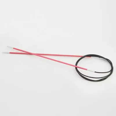 KnitPro Zing 金屬系列蛇針 (40cm) - 2mm