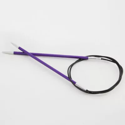 KnitPro Zing 金屬系列蛇針 (60cm) - 3.75mm