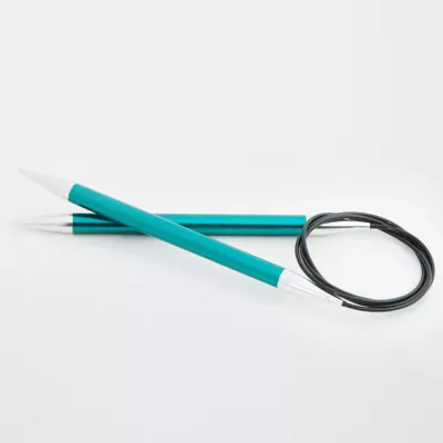 KnitPro Zing 金屬系列蛇針 (40cm) - 8mm