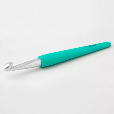 KnitPro Waves 膠手柄系列鈎針 - 10mm