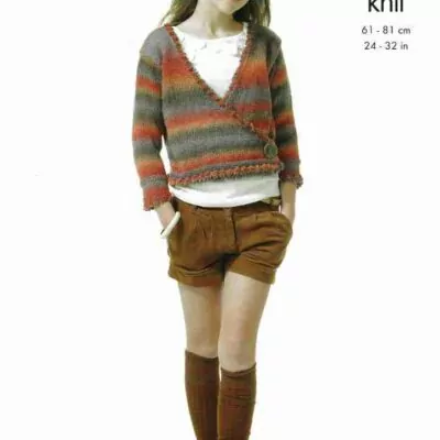 編織圖樣 – King Cole (兒童) - 3485