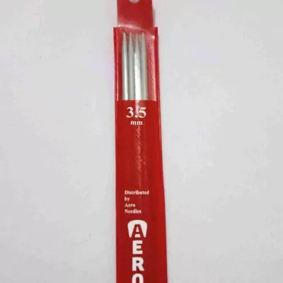 AERO 4支雙頭織針 (35cm) - 3.5mm