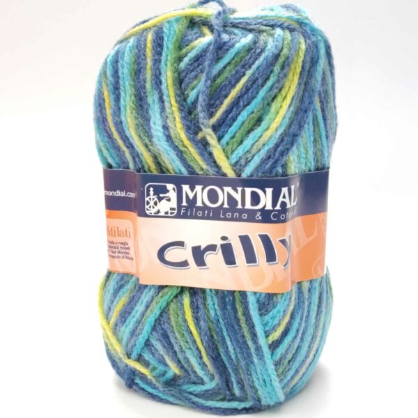 Mondial Crilly 人造纖維冷 (花式) - 好易織毛冷 DK Yarn