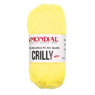 Mondial Crilly 人造纖維冷 - 687 (Yellow)
