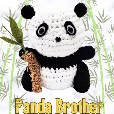 熊貓細佬鈎織材料包