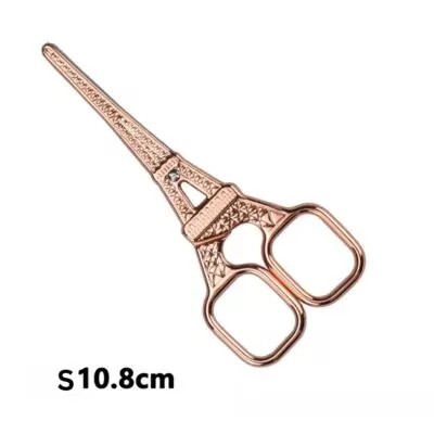 Pretty Easy 剪刀 - 埃菲爾鐵塔剪刀-小號10.8cm(玫瑰金色)