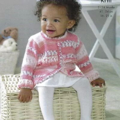 編織圖樣 – King Cole (嬰兒) Part II - 5085