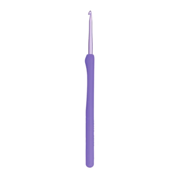 Tulip ETIMO Murasaki Purple Crochet Hook - Easy Knitting Cold DK Yarn