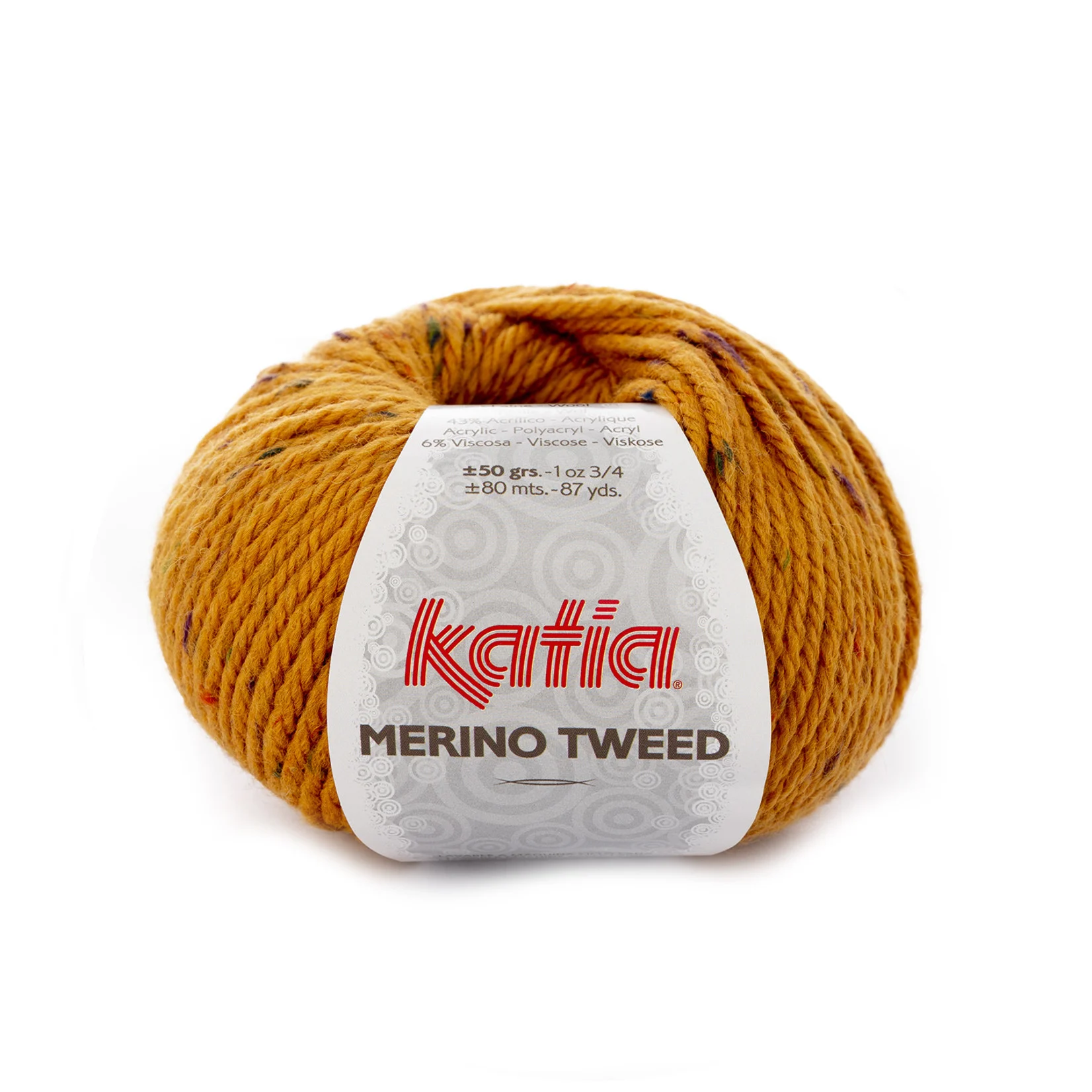katia-merino-tweed-411-geel