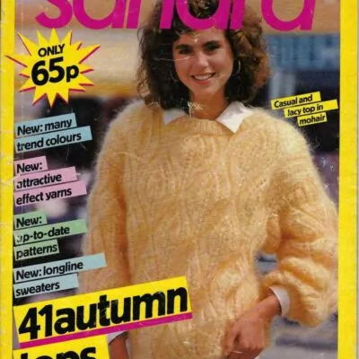 懷舊英文編織書 I - Sandra-Oct86